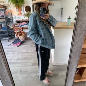 URBAN OUTFITTERS DENIM JEAN LIGHT BCG JACKET COLLAR BIG SPACIOUS POCKETS